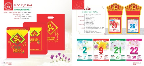 25x35 cắm hoa metalize - In Lịch Đại Phước Thịnh - Công Ty TNHH Sản Xuất Thương Mại Đại Phước Thịnh